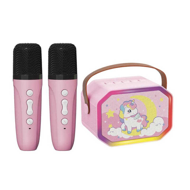 Little Fat Hugs Double Mic Karaoke Speaker