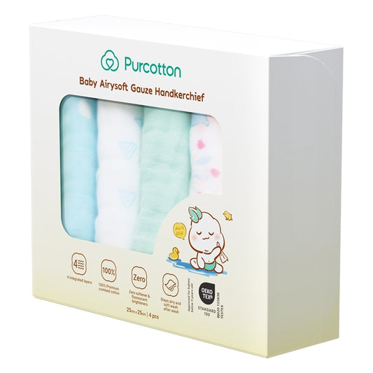 Purcotton Baby Airysoft Gauze Handkerchief