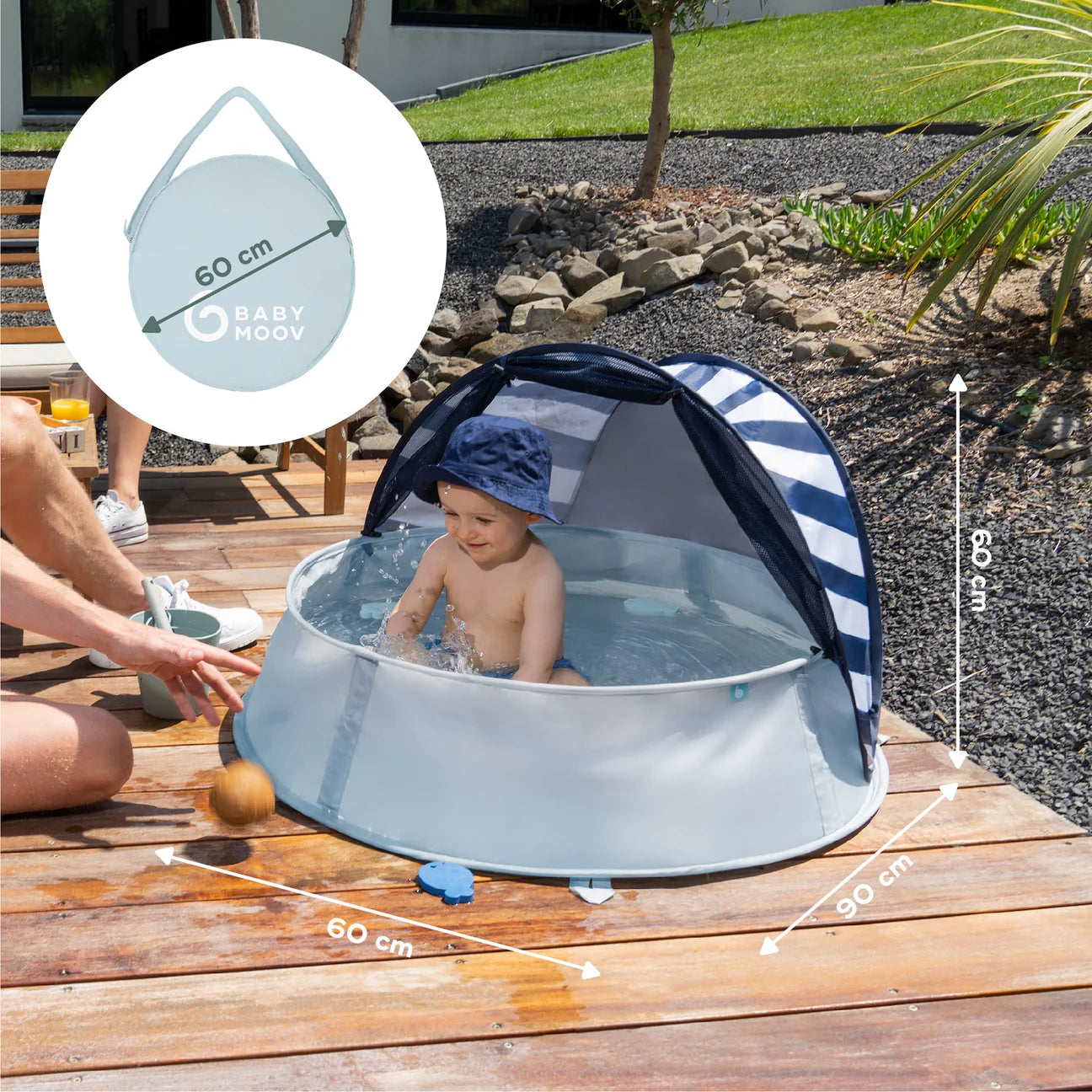 BABYMOOV AQUANI ANTI-UV SPF 50+ PLAYPEN & POOL