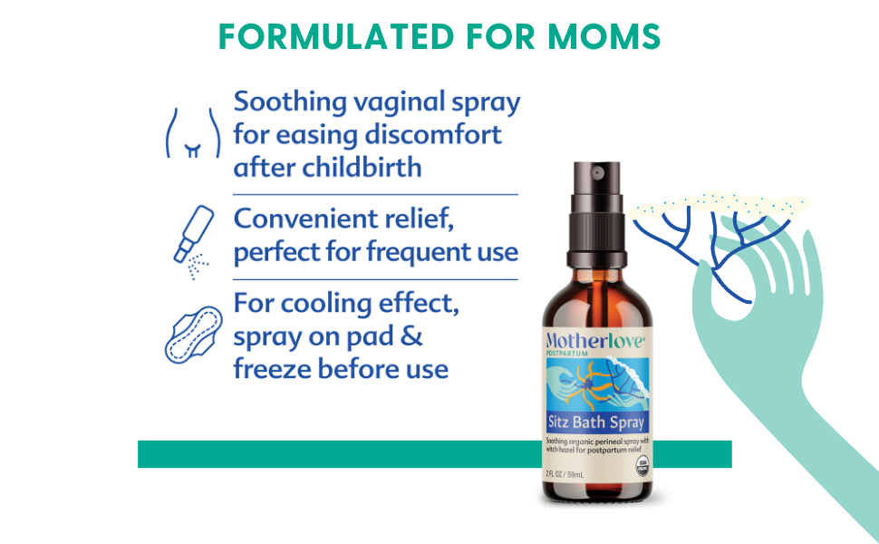 MOTHERLOVE - SITZ BATH SPRAY (2 OZ)