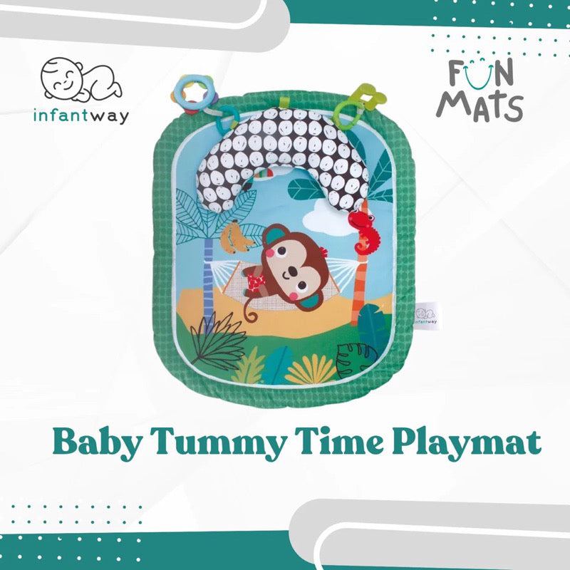 Infantway Baby Tummy Time Playmat/Playgym