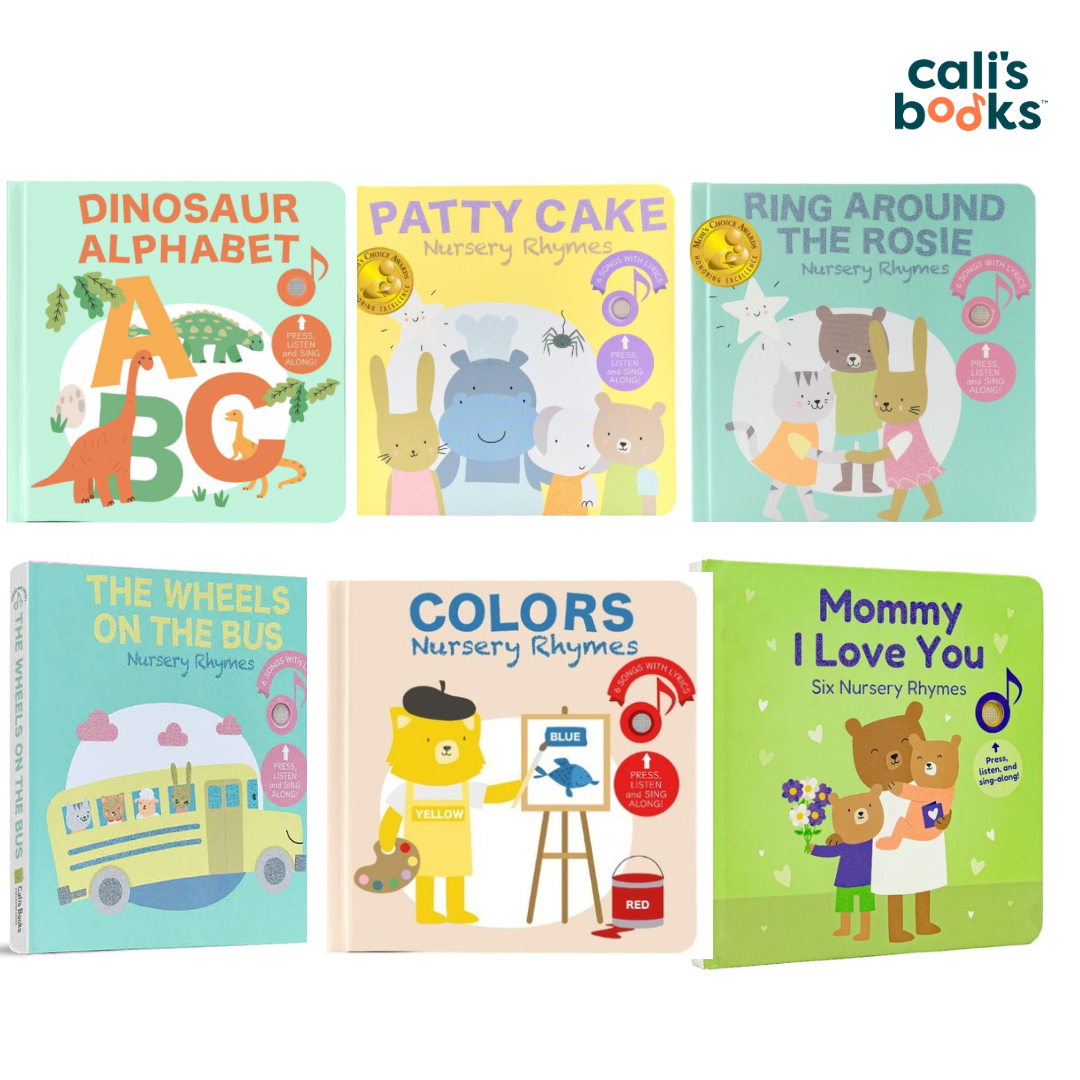 Cali’s Books Interactive Sound Books for Babies and Kids