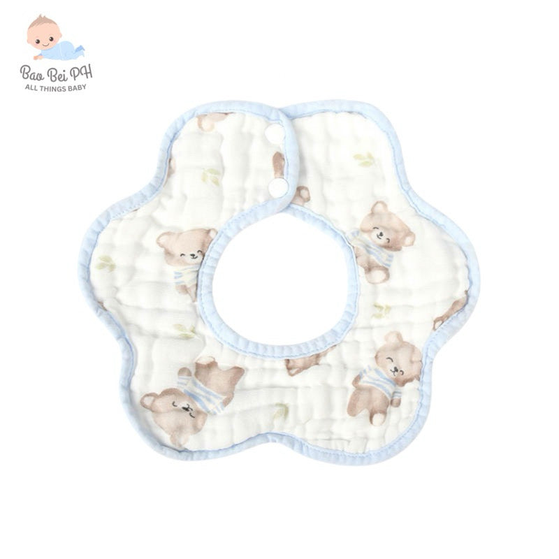 Bao Bei PH Gabriel Bib Infant Newborn Baby Cotton Gauze Muslin Burp Towel