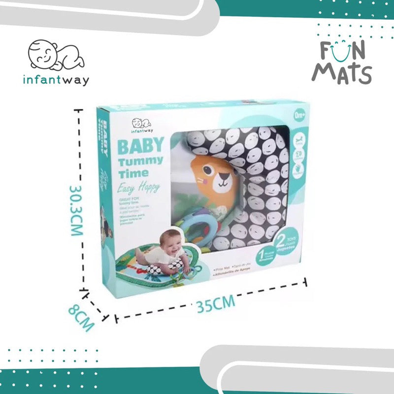 Infantway Baby Tummy Time Playmat/Playgym