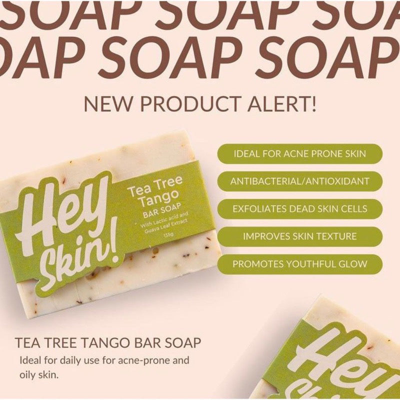 Hey Skin Tea Tree Tango Bar Soap 135g