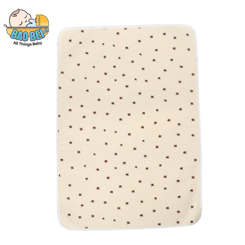 Bao Bei PH Jorge Medium Water Absorbent Diaper Changing Bedmat for Crib Bed Matress Protector