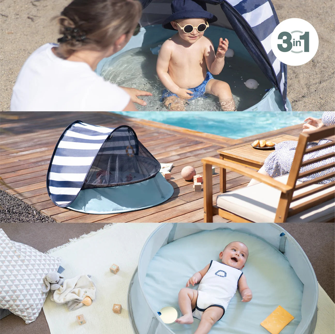 BABYMOOV AQUANI ANTI-UV SPF 50+ PLAYPEN & POOL