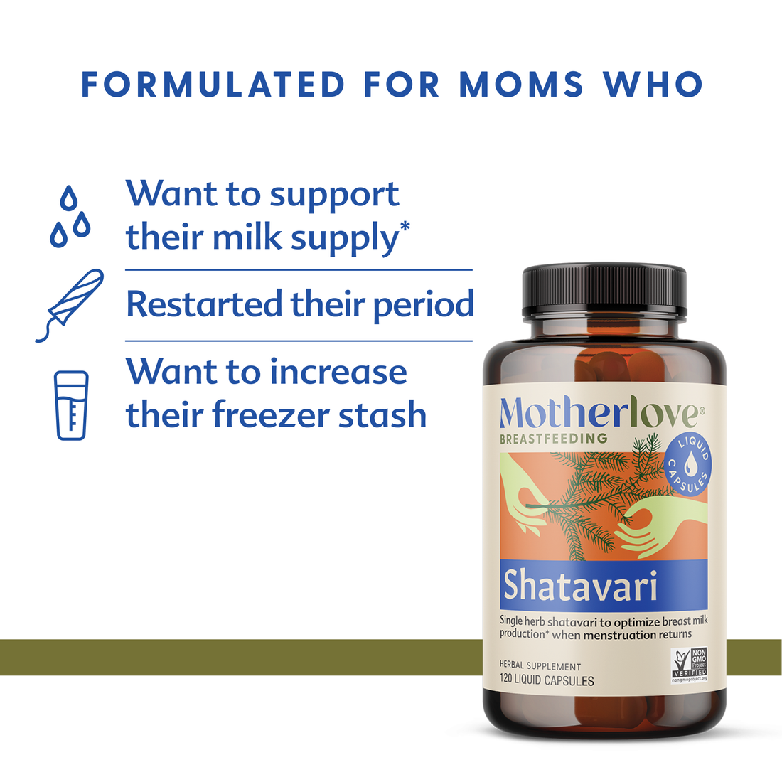 Motherlove Shatavari Liquid Capsules