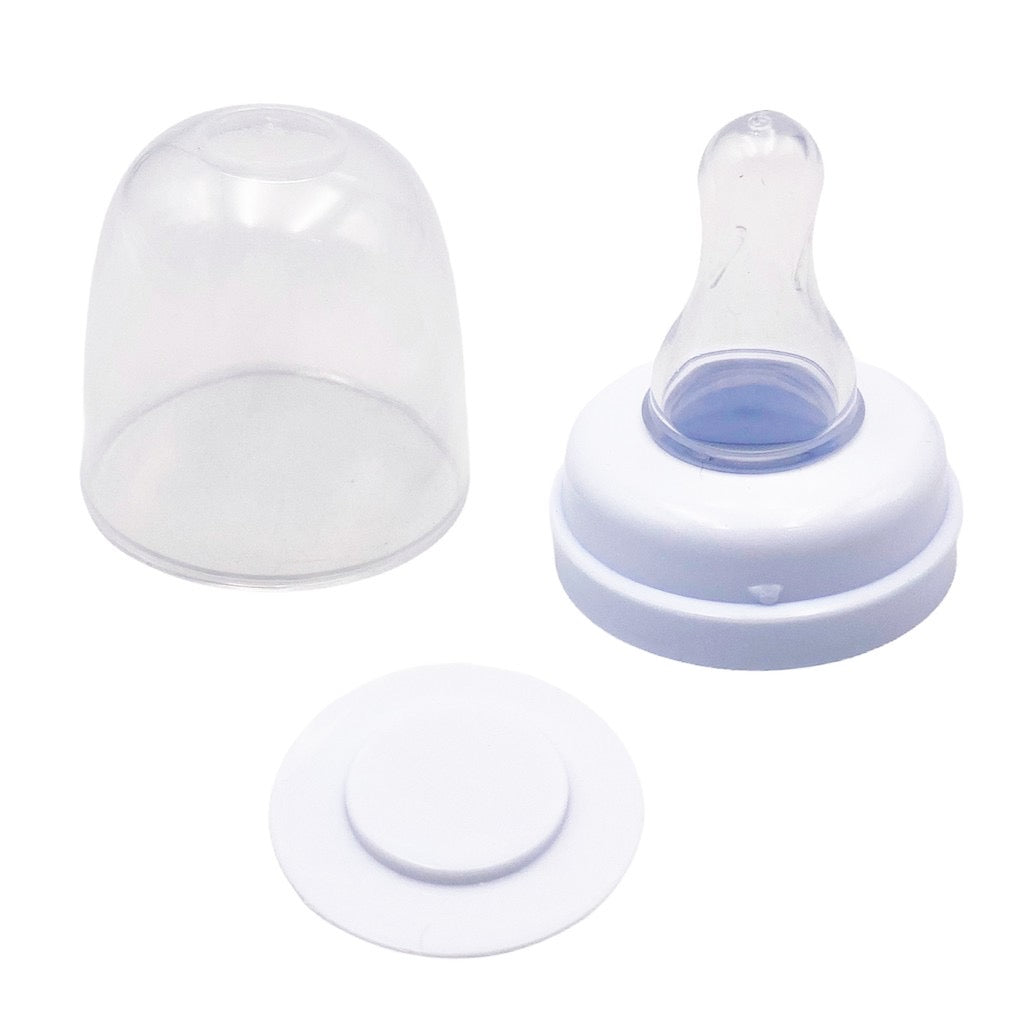 Tender Luv 2oz Standard Boot Shape Baby Feeding Bottle Set of 3