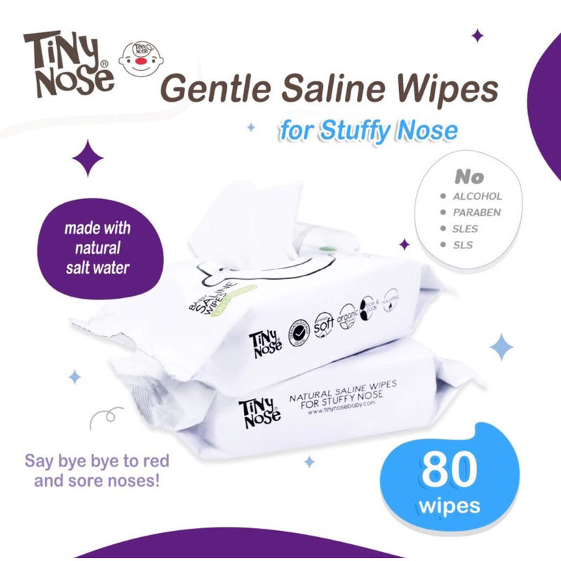 Tiny Nose Baby Saline Wipes