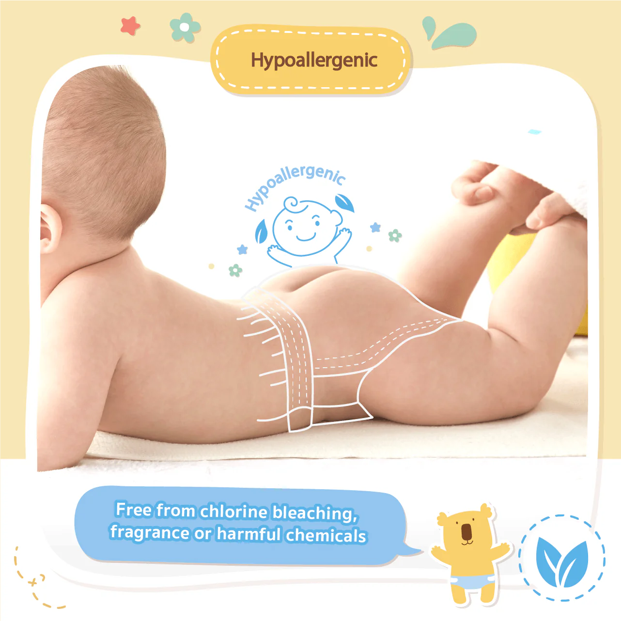 Baby Moby Chlorine Free Diapers