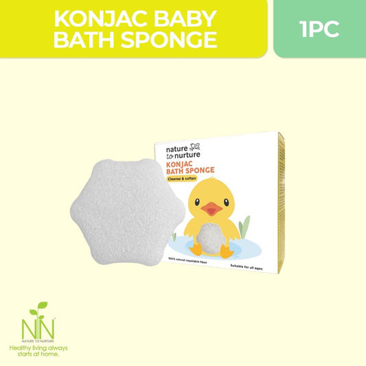 NATURE TO NURTURE KONJAC BABY BATH SPONGE