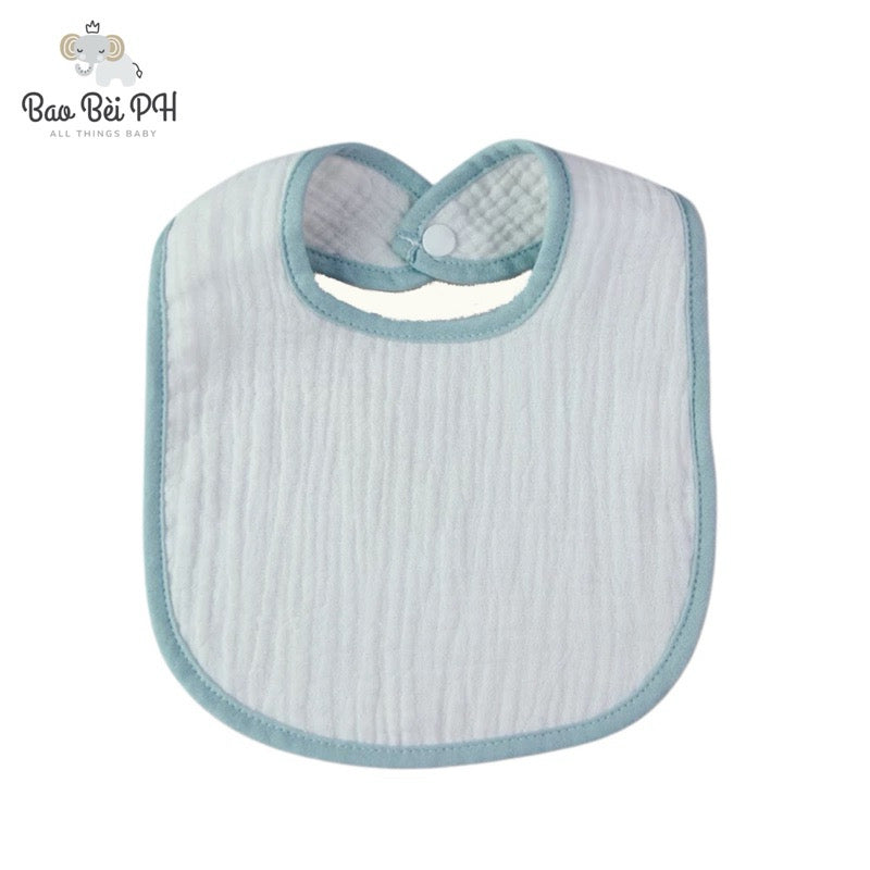 Bao Bei PH Gavin U-Shaped Cotton Gauze Bib for Baby Newborn Absorbent Towel Drool