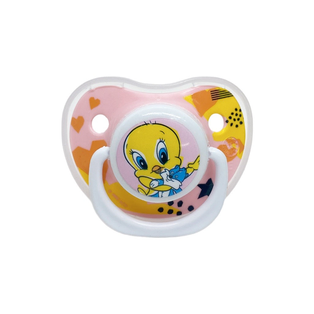 Tender Luv Looney Tunes Orthodontic  Baby Pacifier with Cover