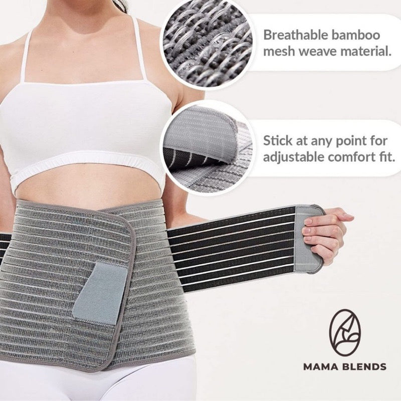 Mama Blends Postpartum Belly Binder Support Belt