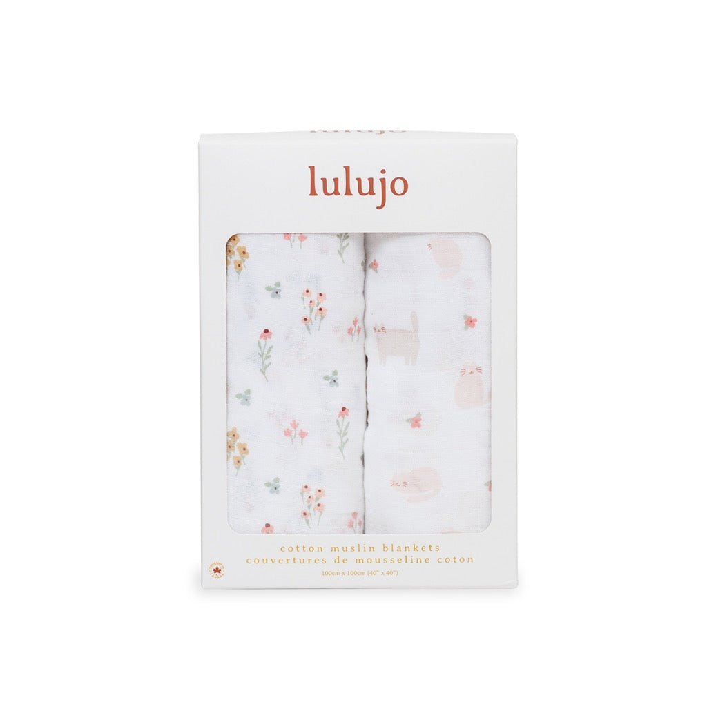 LULUJO COTTON MUSLIN (SET OF 2)