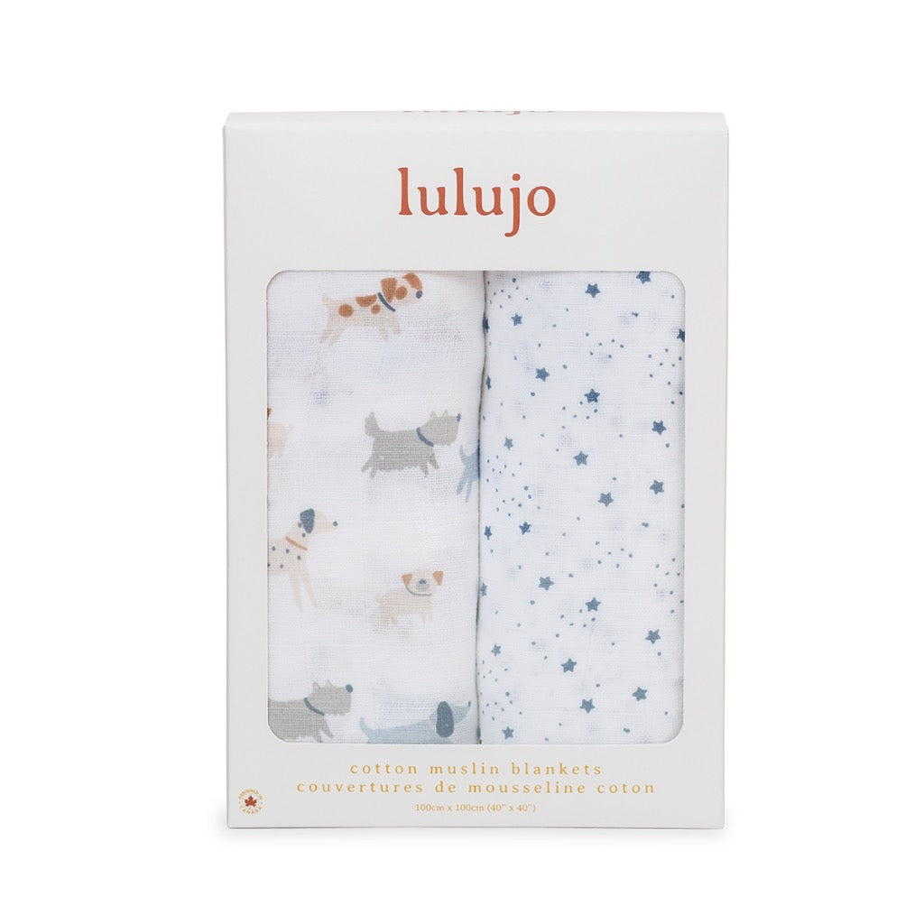 LULUJO COTTON MUSLIN (SET OF 2)