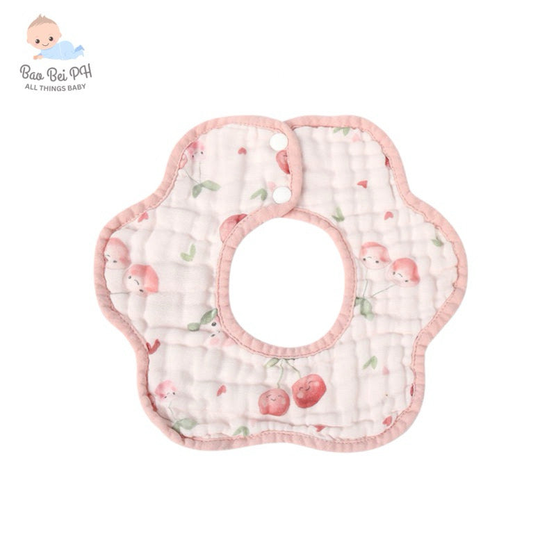 Bao Bei PH Gabriel Bib Infant Newborn Baby Cotton Gauze Muslin Burp Towel