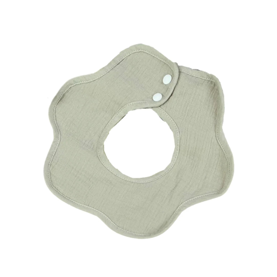 Bao Bei PH Coleen Pure Cotton Gauze Rotating Petal Bibs for Infant Newborn and Baby