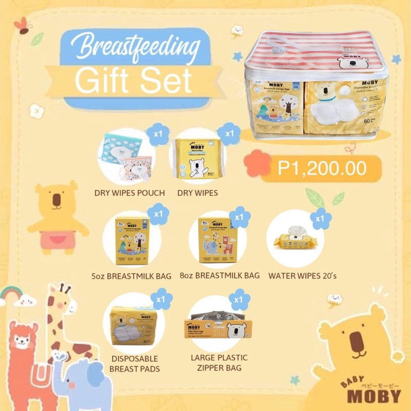 Baby Moby Breastfeeding Set