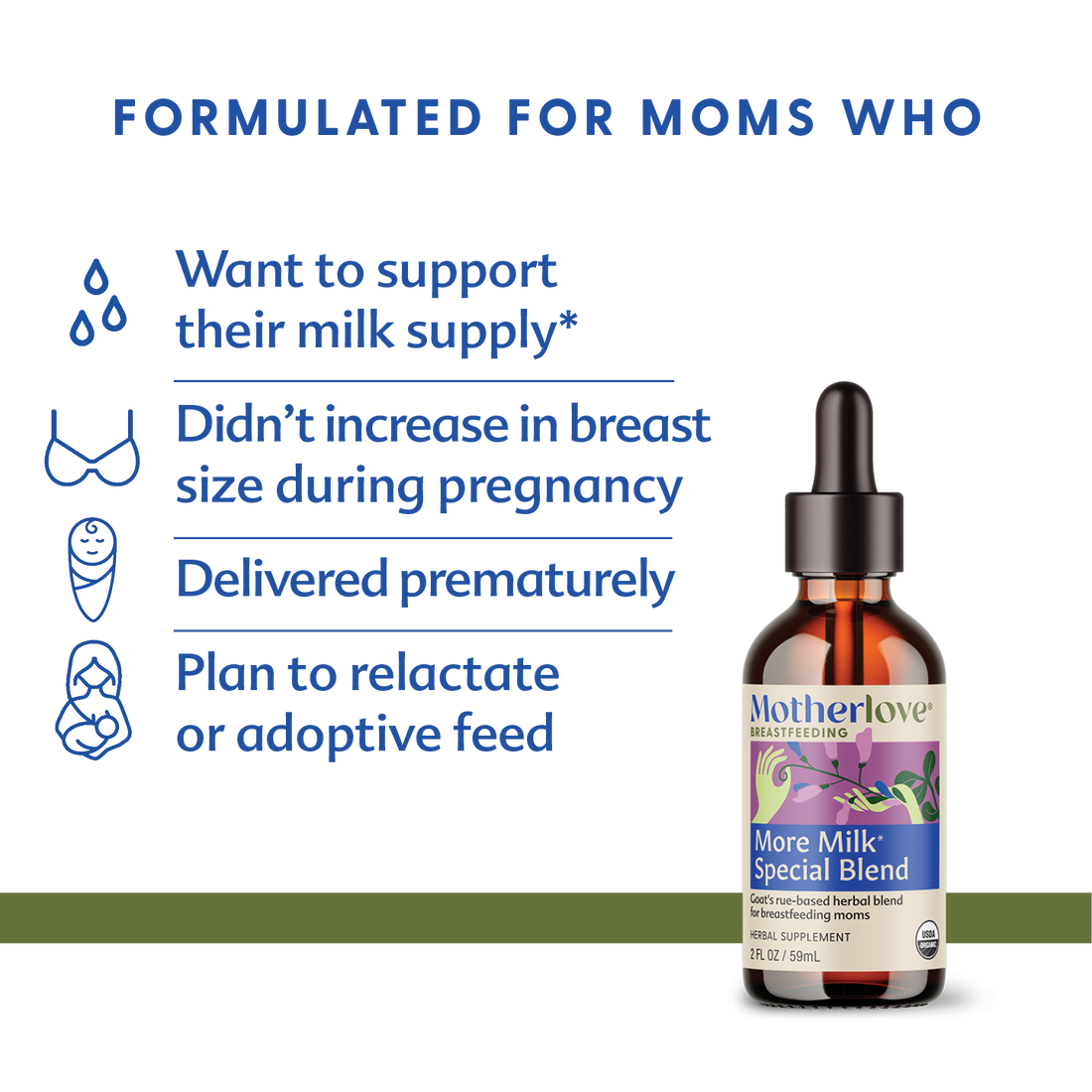 Motherlove More Milk® Special Blend Traditional Tincture