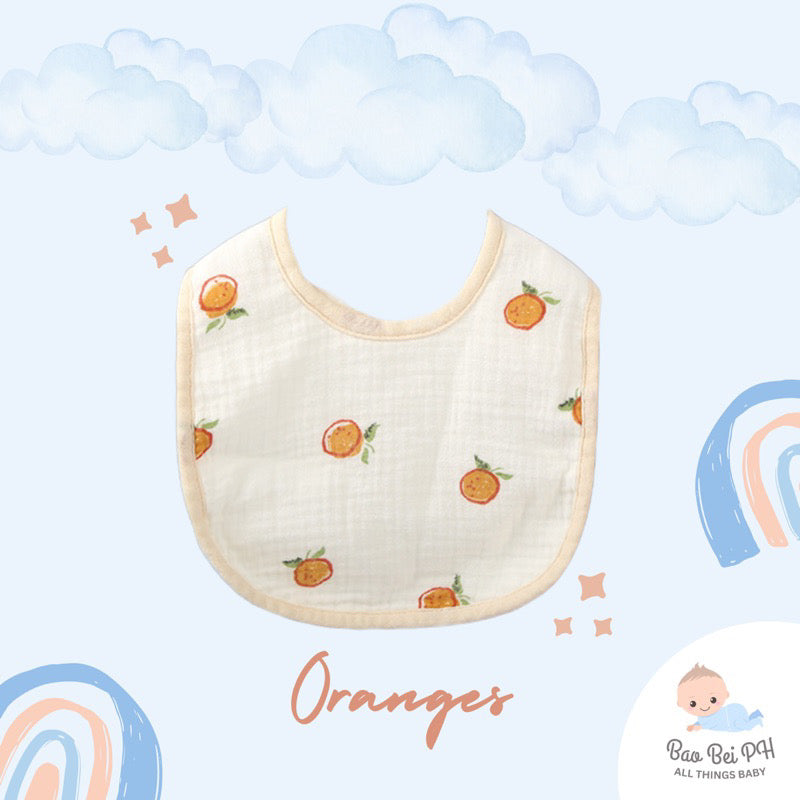 Bao Bei PH Jasmine Minky Bib U-shaped Drool Saliva Absorbent Soft Towel for Newborn Infant Toddler