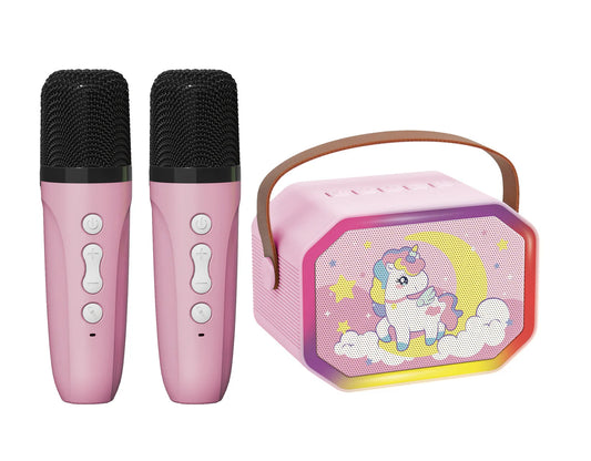 Little Fat Hugs Double Mic Karaoke Speaker