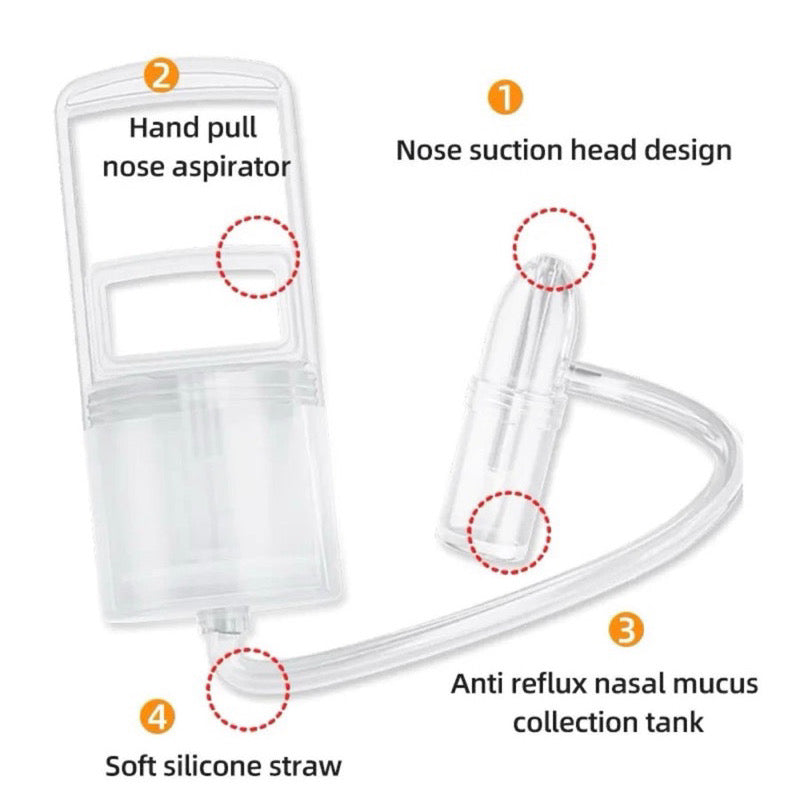 CHIBOJI NASAL ASPIRATOR/ NASAL SUCTION PUMP FOR BABIES AND KIDS