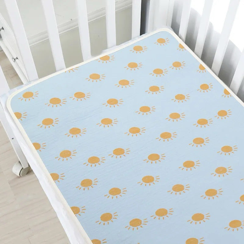 Bao Bei PH Jorge Medium Water Absorbent Diaper Changing Bedmat for Crib Bed Matress Protector