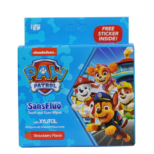 Sansfluo Natural Tooth & Gum Wipes 24’s