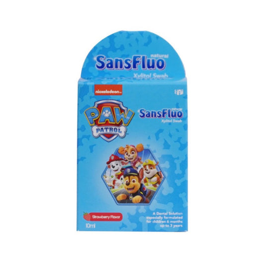 Sansfluo Natural Xylitol Swab Solution 10ml