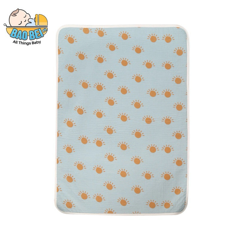 Bao Bei PH Jorge Medium Water Absorbent Diaper Changing Bedmat for Crib Bed Matress Protector