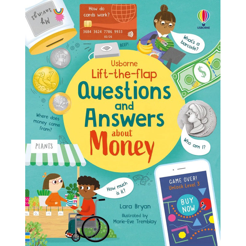 Usborne Lift the Flap Questions and Answers About Money