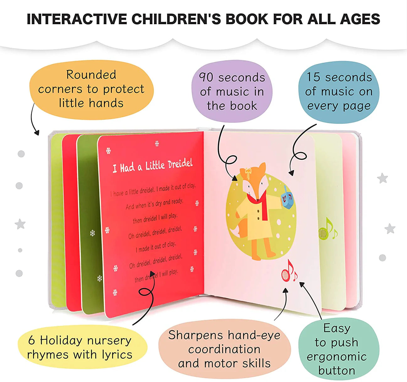 Cali’s Books Interactive Sound Books for Babies and Kids