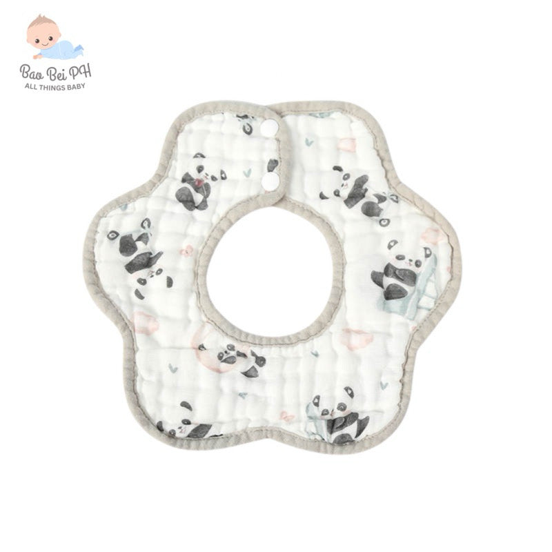 Bao Bei PH Gabriel Bib Infant Newborn Baby Cotton Gauze Muslin Burp Towel