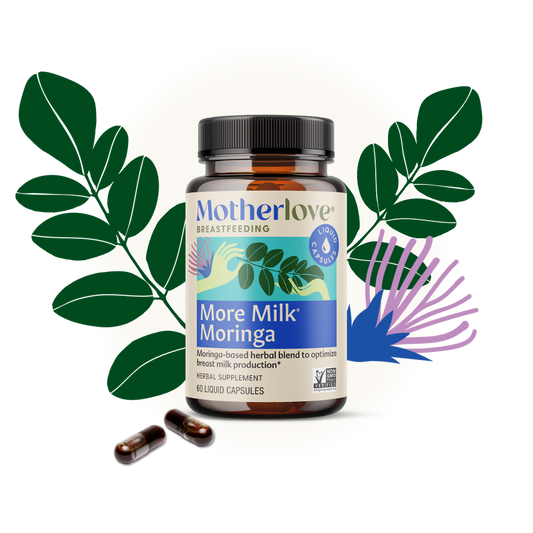 Motherlove More Milk® Moringa Liquid Capsules