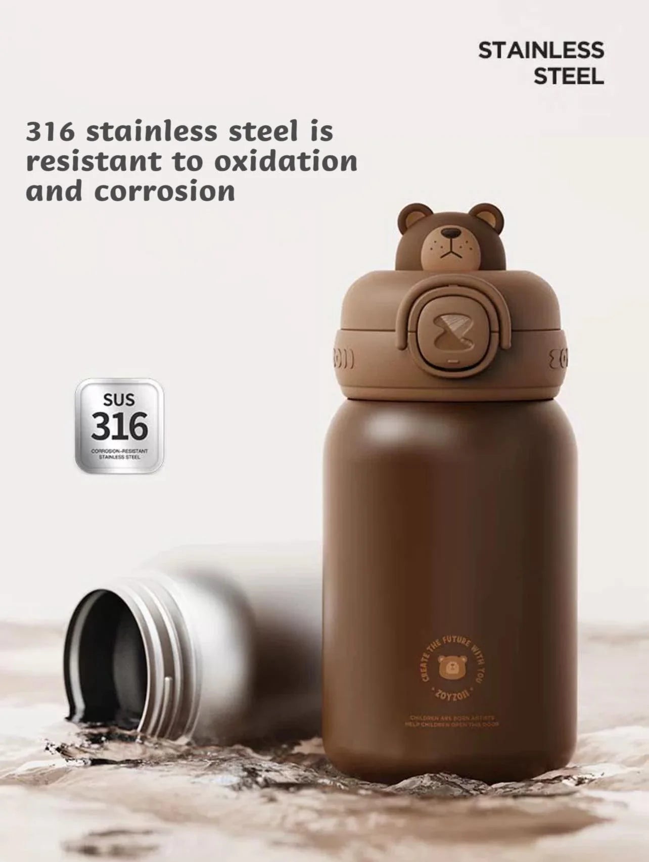 ZOYZOII E8 TUMBLER WITH FREE EXTRA STRAW