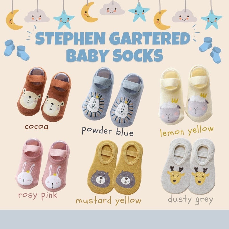 Bao Bei PH Stephen Gartered Baby Socks