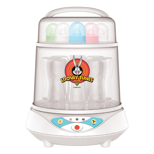 Tender Luv Looney Tunes Baby Bottle Steam Sterilizer with Dryer Function Touch Panel