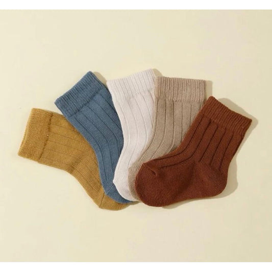 Blooming Wisdom Plain Sock Set