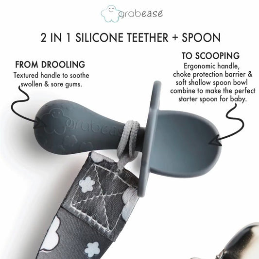 Grabease 2in1 Teether Spoon