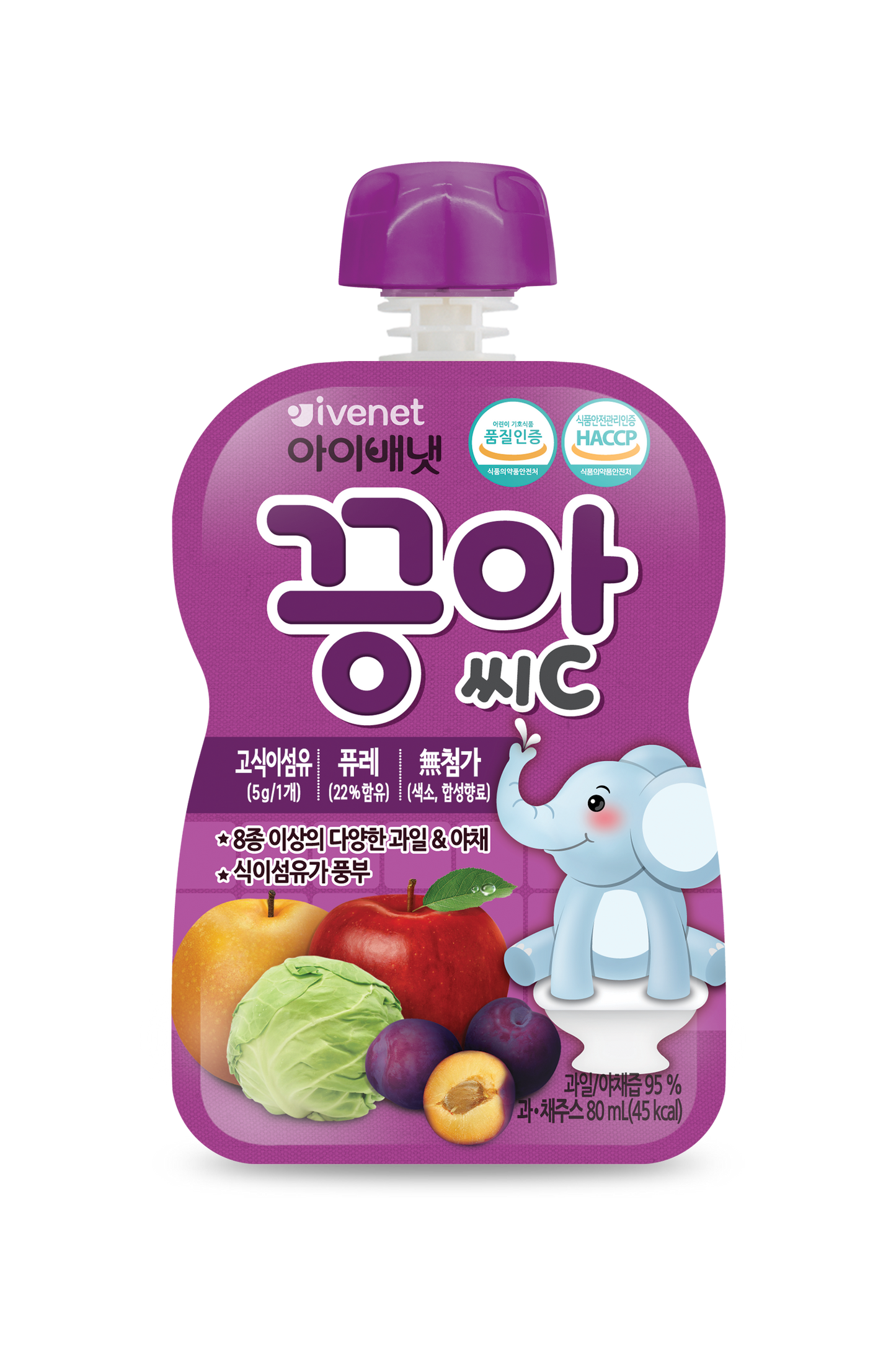 Ivenet Baby Puree Vegetable and Fruit Juice