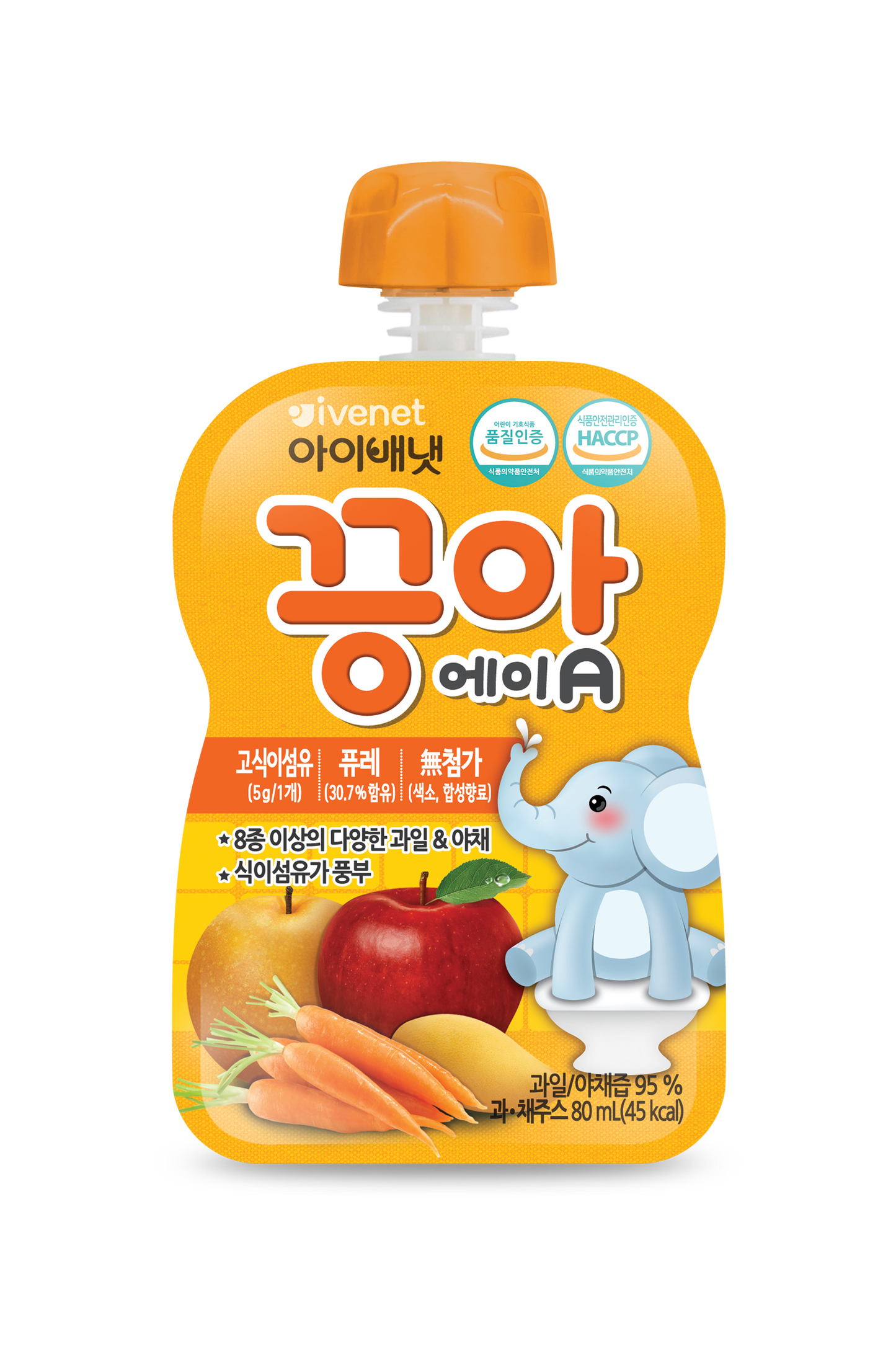 Ivenet Baby Puree Vegetable and Fruit Juice