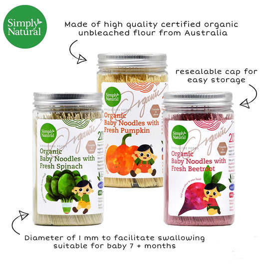 Simply Natural Organic Baby Noodles/Pasta