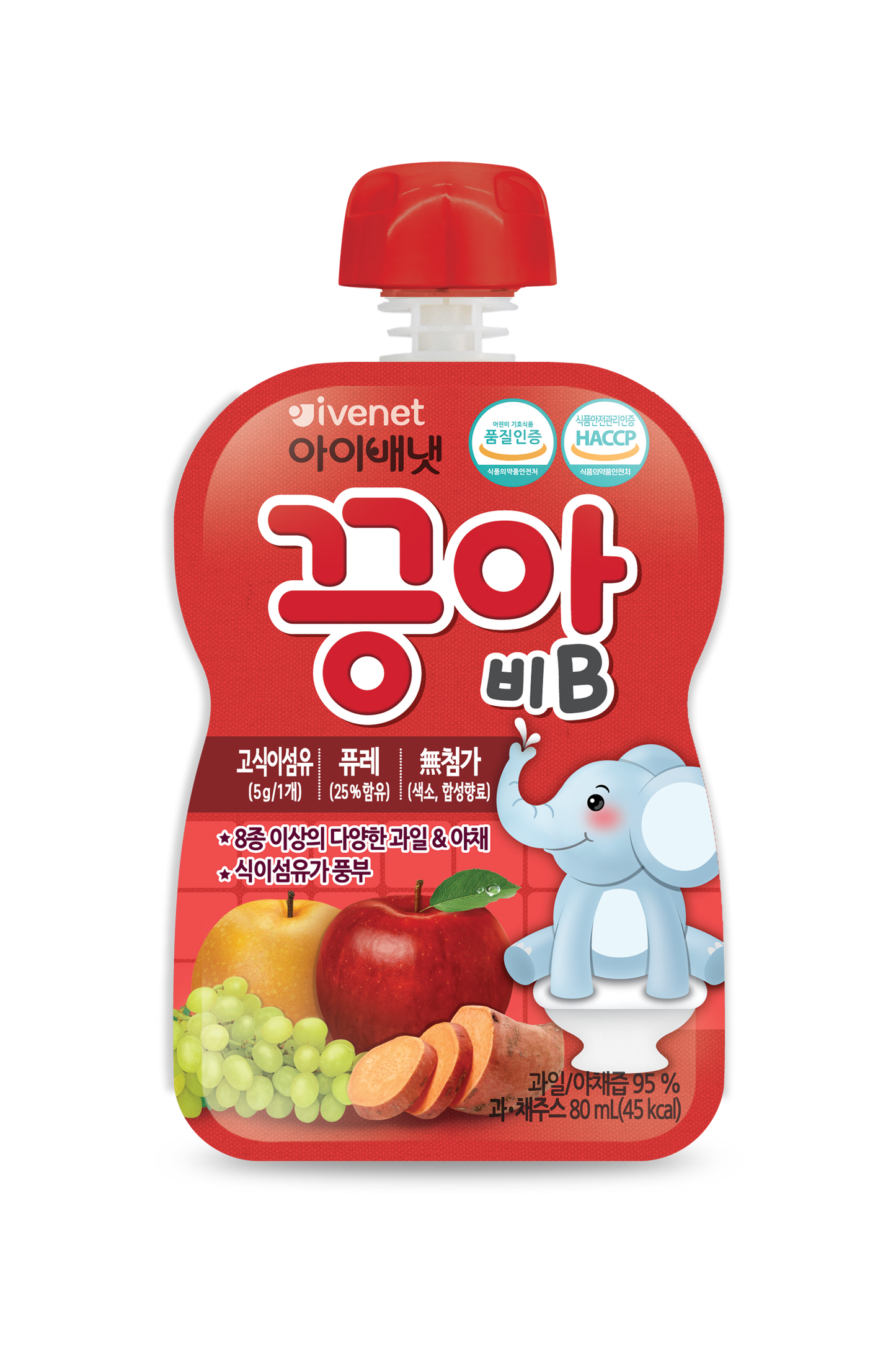 Ivenet Baby Puree Vegetable and Fruit Juice