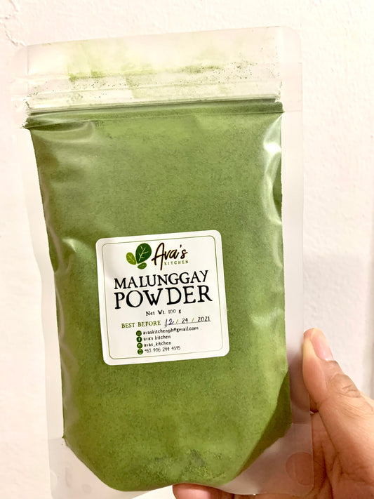 Ava’s Kitchen Organic Malunggay Powder and Flakes