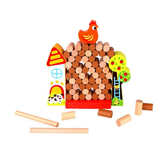 Tooky Toy Jenga Farm