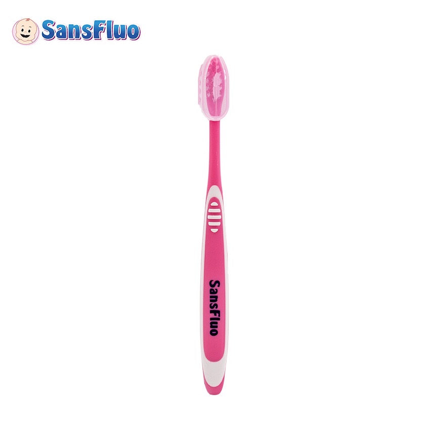 Sansfluo Kids Toothbrush 5-10 years old