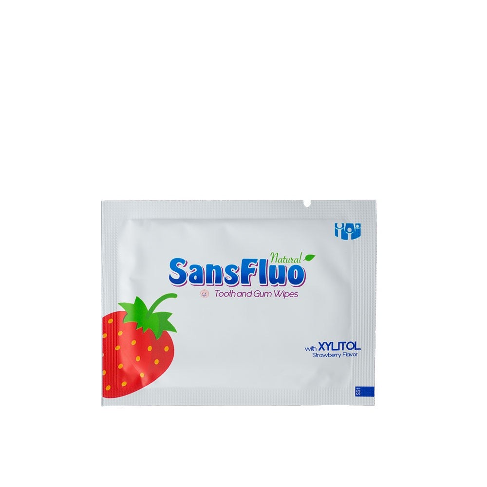 Sansfluo Natural Tooth & Gum Wipes 24’s