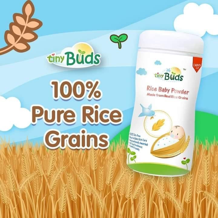 Tiny Buds Rice Baby Powder